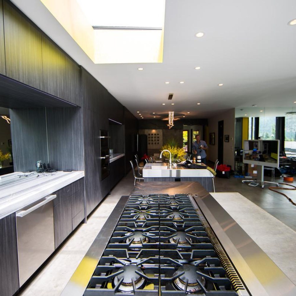 Clean kitchen in a rental property